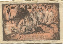 Speyer - Stadt - 21.9.1923 - 50 Millionen Mark