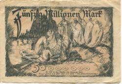 Speyer - Stadt - 21.9.1923 - 50 Millionen Mark