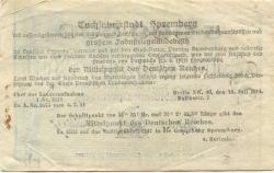 Spremberg - Stadtbank - 25.9.1923 - 5 Millionen Mark