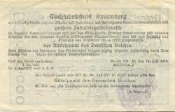 Spremberg - Stadtbank - 25.9.1923 - 50 Millionen Mark
