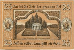 Stadtlengsfeld (heute: Dermbach) - Gemeinde - 1.9.1919 - 25 Pfennig 