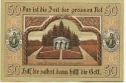 Stadtlengsfeld (heute: Dermbach) - Gemeinde - 1.9.1919 - 50 Pfennig 
