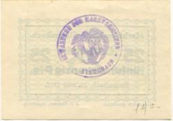 Stammbach - Marktgemeinde - 15.5.1917 - 25 Pfennig 
