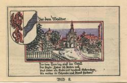 Stargard - Verein der Offiziere und ehemaligen Kameraden des Colberger Grenadier-Regiments Graf Gneisenau Nr.9 - - 30.9.1922 - 1 Mark 