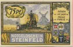 Steinfeld - Gemeinde - - 30.11.1921 - 75 Pfennig