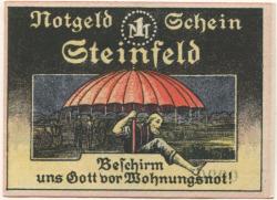 Steinfeld - Gemeinde - - 30.11.1921 - 1 Mark