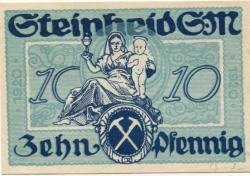 Steinheid (heute: Neuhaus) - Gemeinde - 1920 - 10 Pfennig