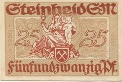 Steinheid (heute: Neuhaus) - Gemeinde - 1920 - 25 Pfennig