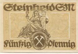 Steinheid (heute: Neuhaus) - Gemeinde - 1920 - 50 Pfennig