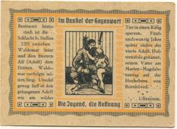 Stellau (heute: Wrist) - Ehrk, L. & G. Hornfeldt (Gemeindeverwaltung?) - 1.8.1921 - 1.5.1922 - 50 Pfennig 