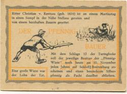 Stellau (heute: Wrist) - Ehrk, L. & G. Hornfeldt (Gemeindeverwaltung?) - 1.8.1921 - 1.5.1922 - 50 Pfennig 