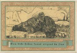 Stellingen (heute: Hamburg) - (Gemeinde) - 1.10.1920 - 50 Pfennig 