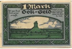 Stellingen (heute: Hamburg) - Gemeinde (Ausschuss für Errichtung der Gefallenen-Ehrenstätte Stellingen-Langenfelde)* - - 1.4.1922 - 1 Mark 