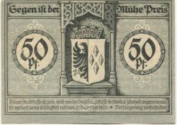 Stendal - Stadt - 27.2.1920 - 31.12.1920 - 50 Pfennig