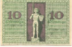 Stendal - Stadt - 30.11.1920 - 31.12.1921 - 10 Pfennig