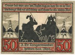 Stendal - Stadt - 15.7.1921 - 31.12.1921 - 50 Pfennig