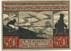 Stendal - Stadt - 15.7.1921 - 31.12.1921 - 50 Pfennig