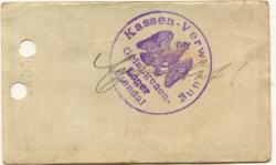 Stendal - Mannschaftsgefangenenlager - 1.11.1916 - 5 Pfennig
