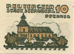 Sternberg - Stadt - - 31.5.1922 - 10 Pfennig