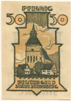 Sternberg - Stadt - - 31.5.1922 - 50 Pfennig