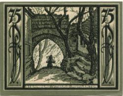 Sternberg - Stadt - 23.1.1922 - 75 Pfennig
