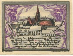 Stettin (heute: PL-Szczecin) - Kreis Randow - 1.9.1921 - 30.6.1922 - 25 Pfennig