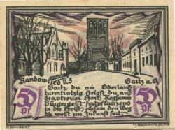 Stettin (heute: PL-Szczecin) - Kreis Randow - 1.9.1921 - 30.6.1922 - 50 Pfennig