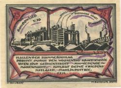 Stettin (heute: PL-Szczecin) - Kreis Randow - 1.9.1921 - 30.6.1922 - 75 Pfennig