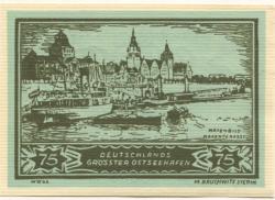 Stettin (heute: PL-Szczecin) - Stadt - 1.5.1921 - 31.3.1922 - 75 Pfennig