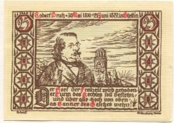 Stettin (heute: PL-Szczecin) - Stadt - 1.7.1921 - 31.3.1922 - 50 Pfennig