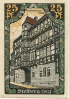 Stolberg (heute: Südharz) - Stadt - -- - 25 Pfennig 