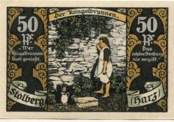 Stolberg (heute: Südharz) - Stadt - -- - 50 Pfennig 