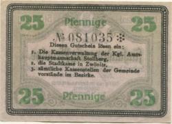 Stollberg - Amtshauptmannschaft - 1.6.1917 - 31.12.1918 - 25 Pfennig 