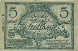 Stollberg - Amtshauptmannschaft - 15.11.1918 - 5 Mark 