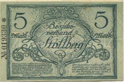 Stollberg - Amtshauptmannschaft - 15.11.1918 - 5 Mark 