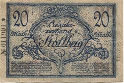 Stollberg - Amtshauptmannschaft - 15.11.1918 - 20 Mark