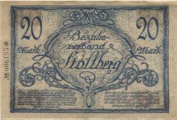 Stollberg - Amtshauptmannschaft - 15.11.1918 - 20 Mark 