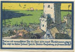 Stotel - Gemeinde - 11.2.1921 - 25 Pfennig 