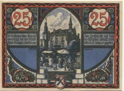 Striegau (heute: PL-Strzegom) - Stadtbank - 1.10.1920 - 25 Pfennig