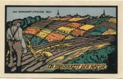 Stroebeck (heute: Halberstadt) - Gemeinde - 1.10.1921 - 31.3.1922 - 1/2 Mark