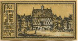 Stuttgart - Stadt - 21.3.1922 - 31.3.1924 - 50 Pfennig
