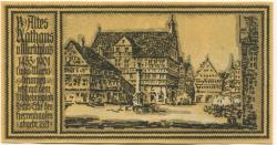 Stuttgart - Stadt - 21.3.1922 - 31.3.1924 - 50 Pfennig 