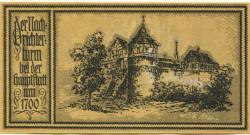 Stuttgart - Stadt - 21.3.1922 - 31.3.1924 - 50 Pfennig