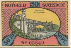 Suchsdorf (heute: Kiel) - Gemeinde - - 31.8.1921 - 50 Pfennig
