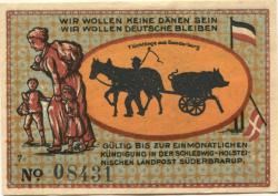 Süderbrarup - Gemeinde - -- - 50 Pfennig
