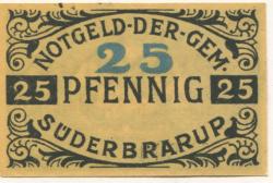 Süderbrarup - Gemeinde - 1920 - 25 Pfennig