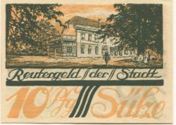 Sülze (Bad) - Stadt - - 31.5.1922 - 10 Pfennig