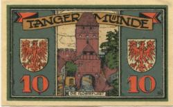 Tangermünde - Stadt - 1.4.1921 - 10 Pfennig 