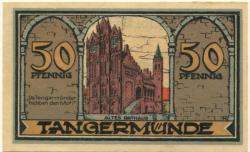 Tangermünde - Stadt - 1.4.1921 - 50 Pfennig 