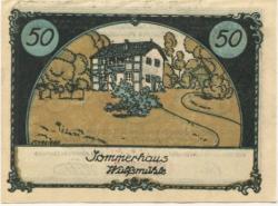 Tangstedt - Gemeinde - -- - 50 Pfennig 